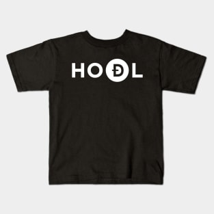 Hodl Dogecoin Kids T-Shirt